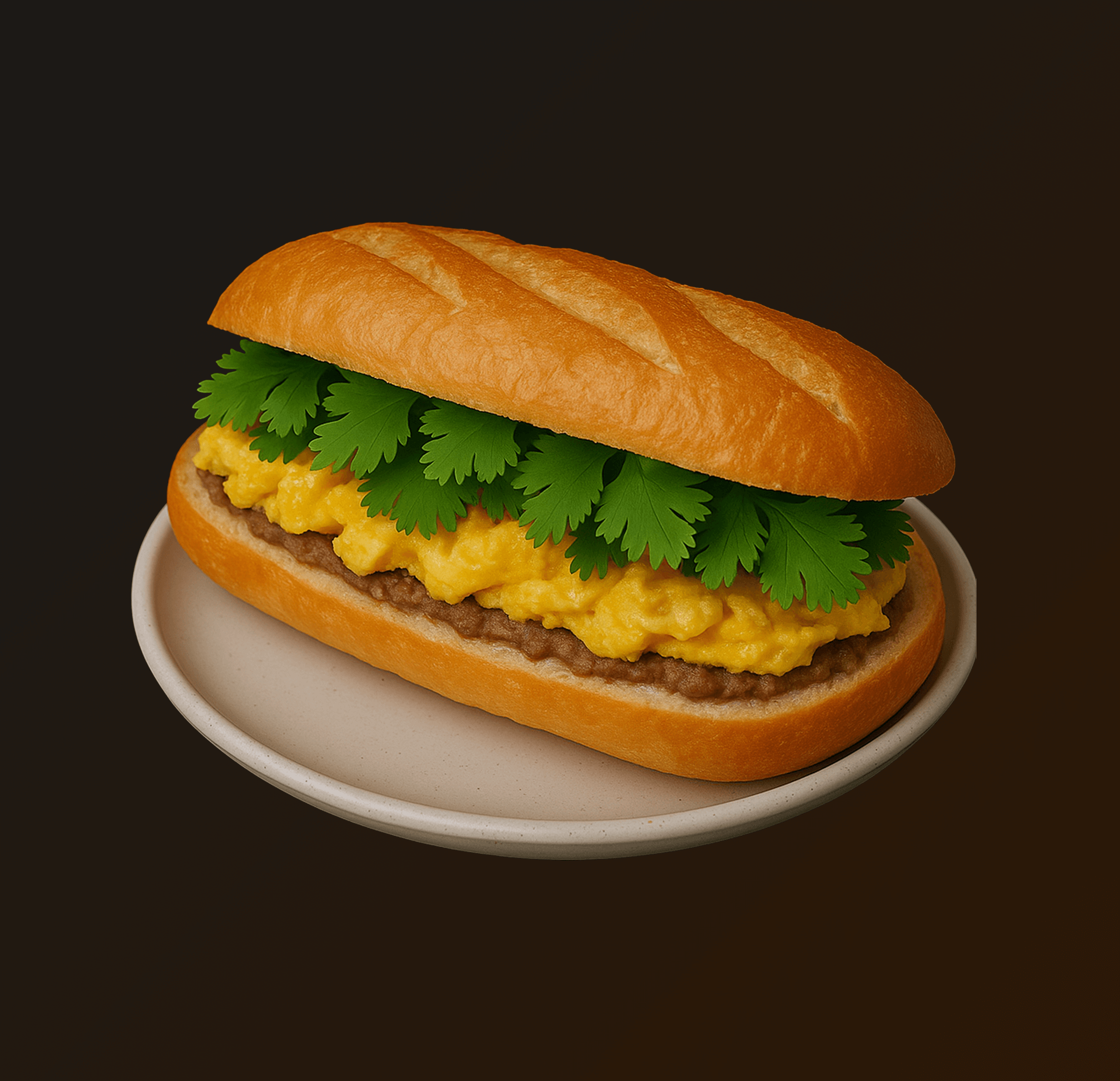 Omlette Banh Mi