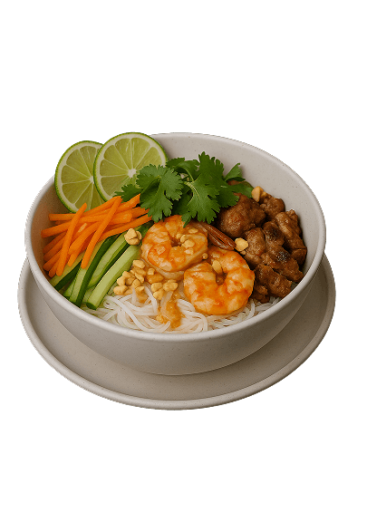 Pork & shrimp Salad